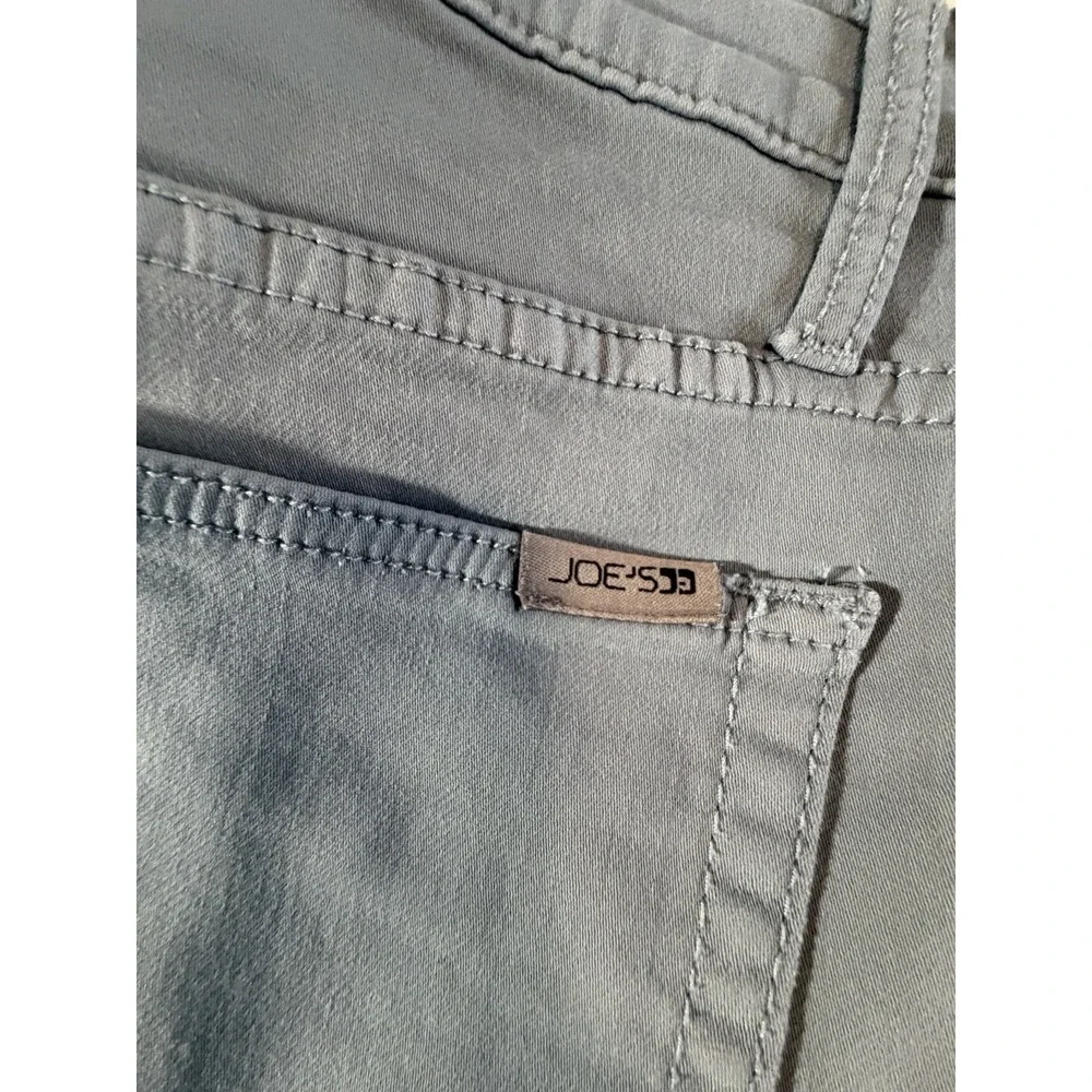 JOE'S JEANS PANTS Size 30x 26 Slim Fit Teal Blue Stretch